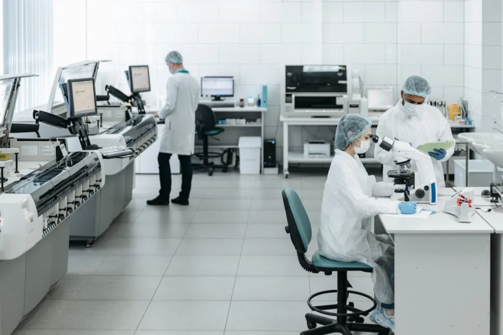 Modern hospital facility